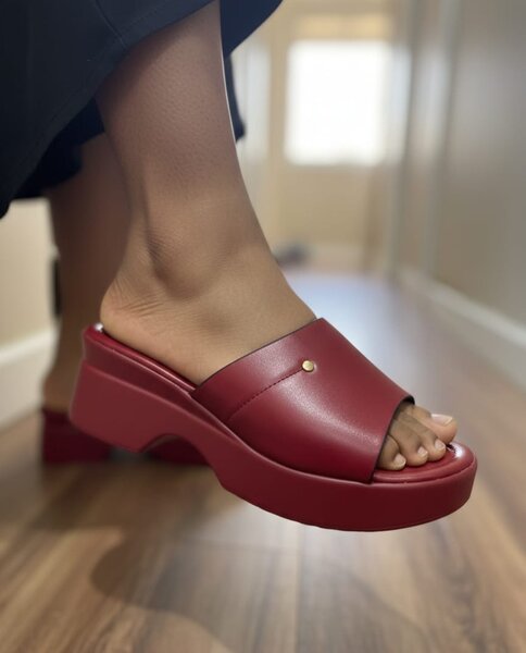 Mules épaisses confortables