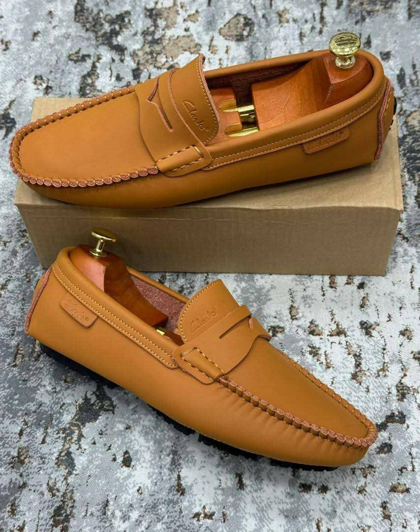 Mocassins en cuir élégants