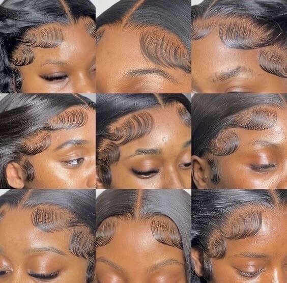 Brosse coiffante pour baby hair