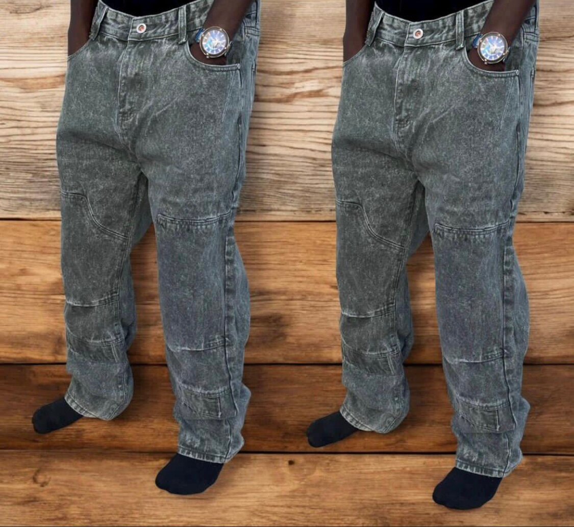 Jean cargo décontracté