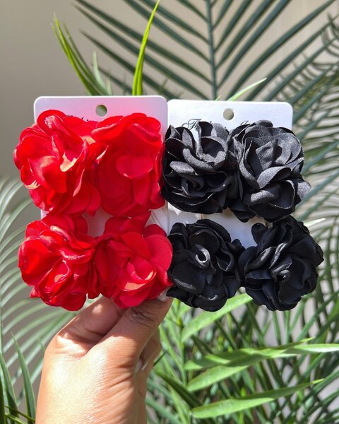 Boucles d'oreilles fleuries