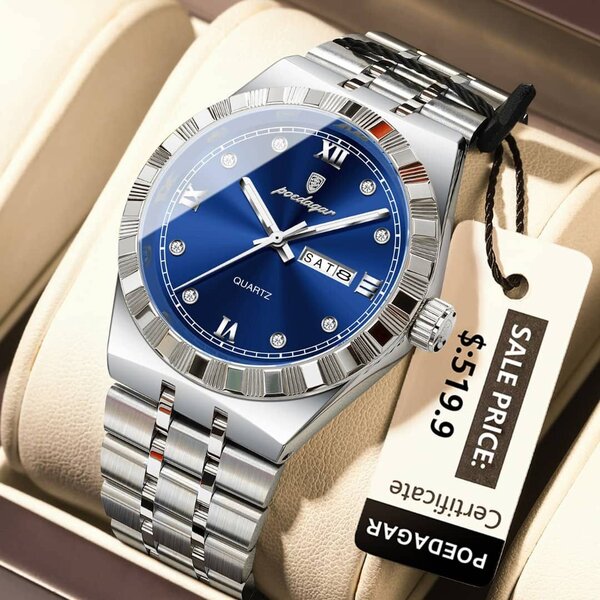 Montre Homme Élégante Quartz
