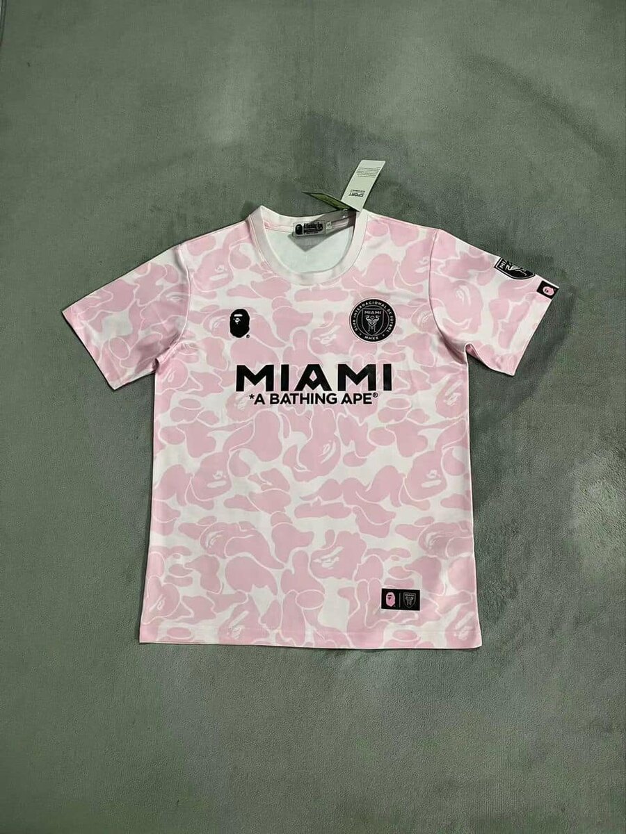 Authentic bape x miami jesery 