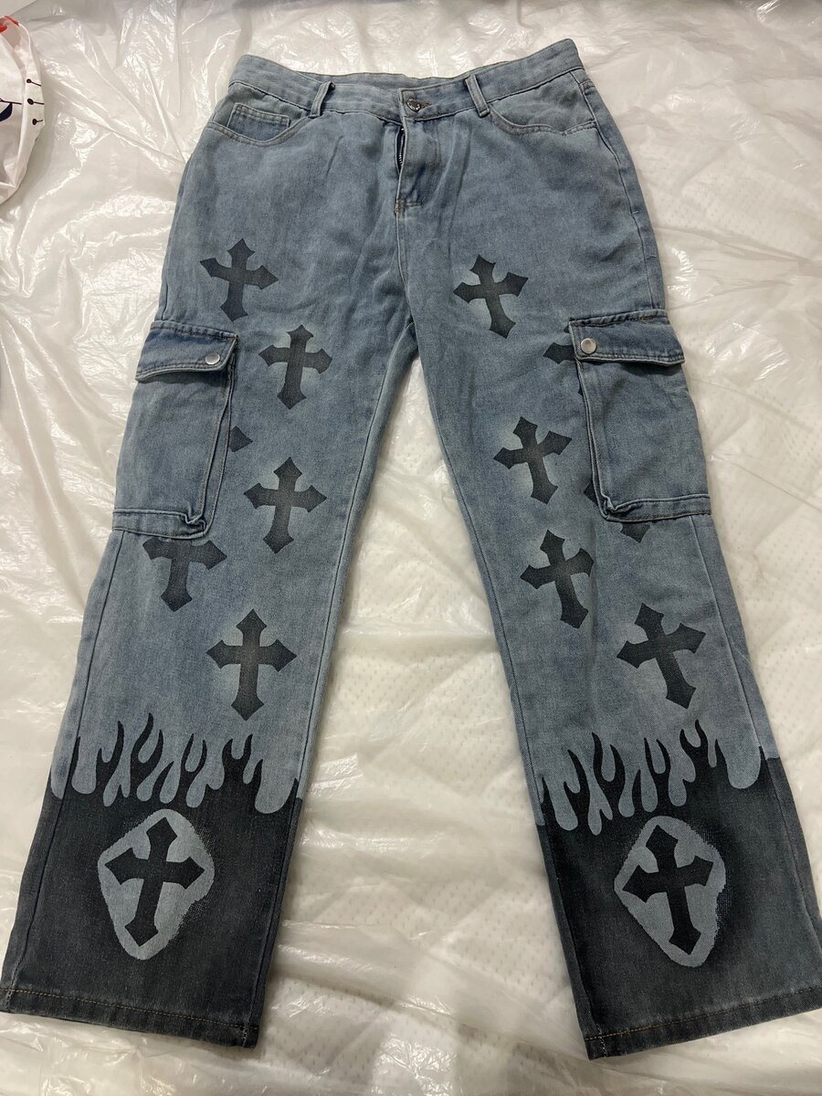 Jeans croix