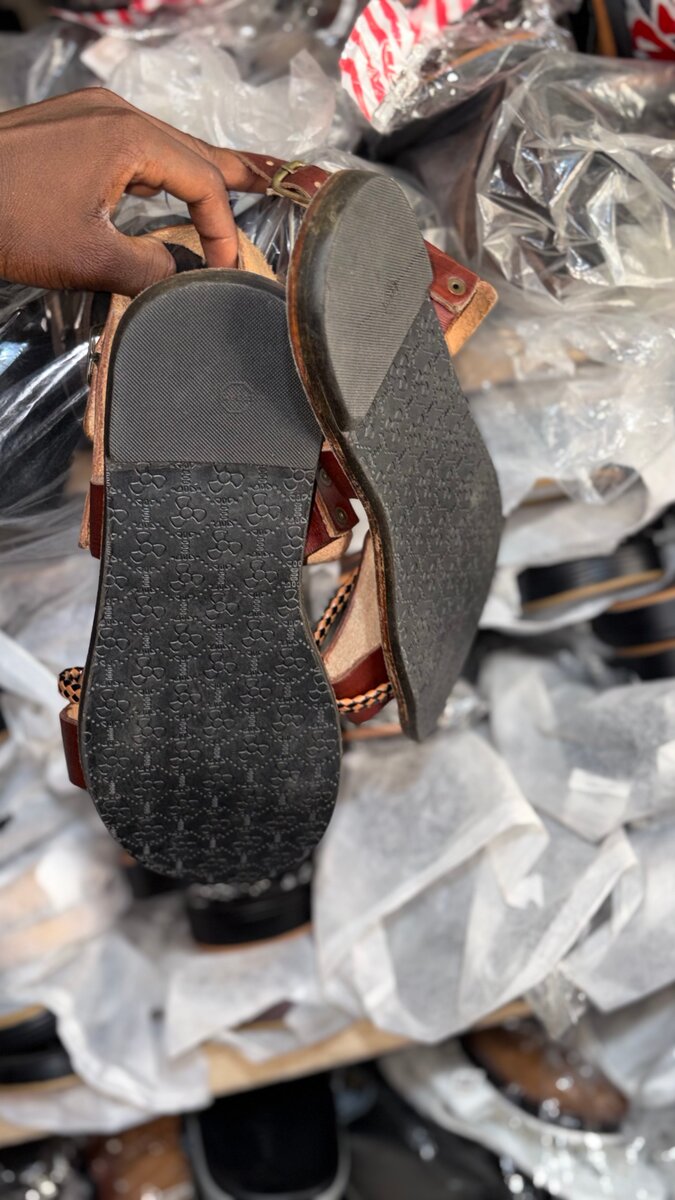 Sandales en cuir pour hommes