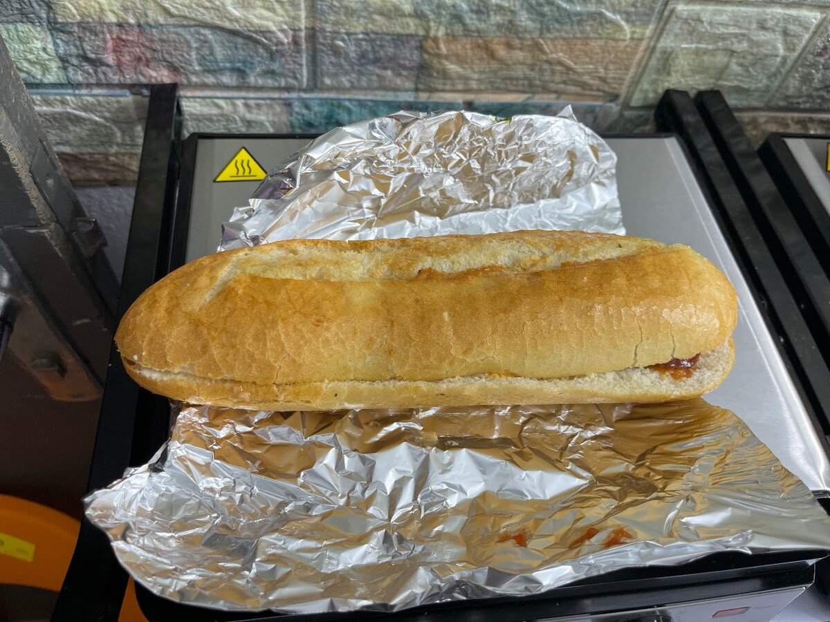 Sandwich chaud savoureux