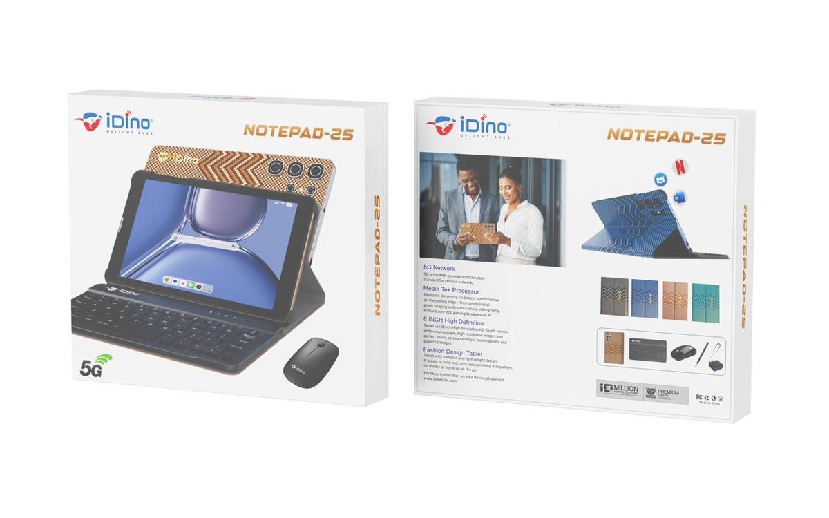 Tablette iDino Notepad-25 5G