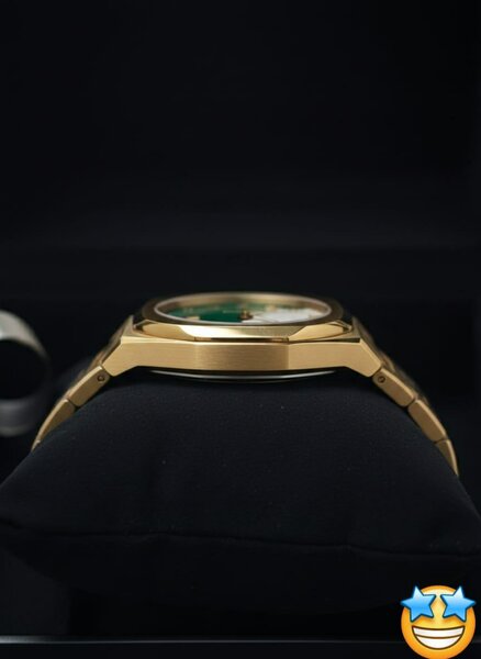 Montre Homme Dorée Élégante