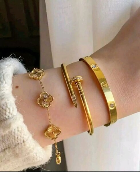Bracelets en or chic