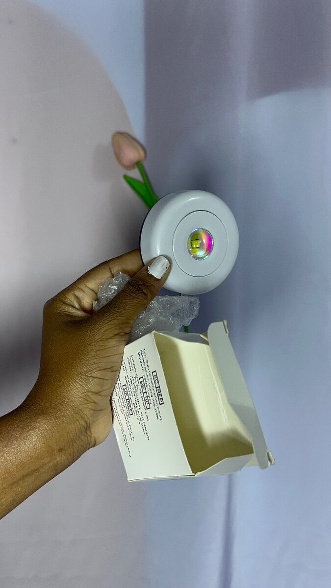 Lampe sunset une couleur