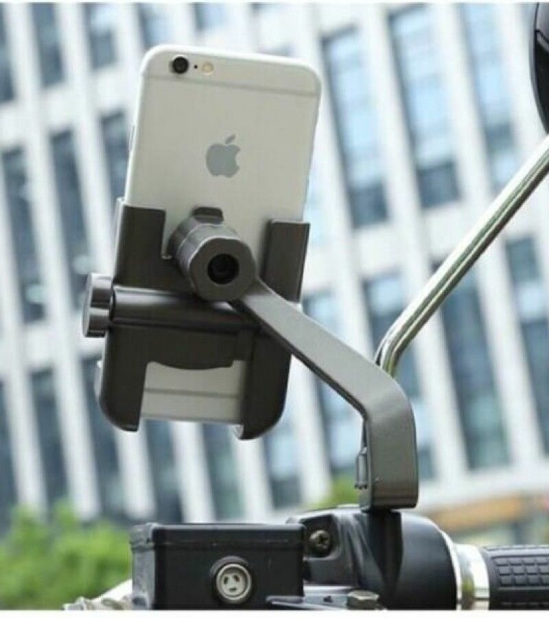 C2 Universal Metal Phone Mobile Holder Motorcycle Bike 360 D