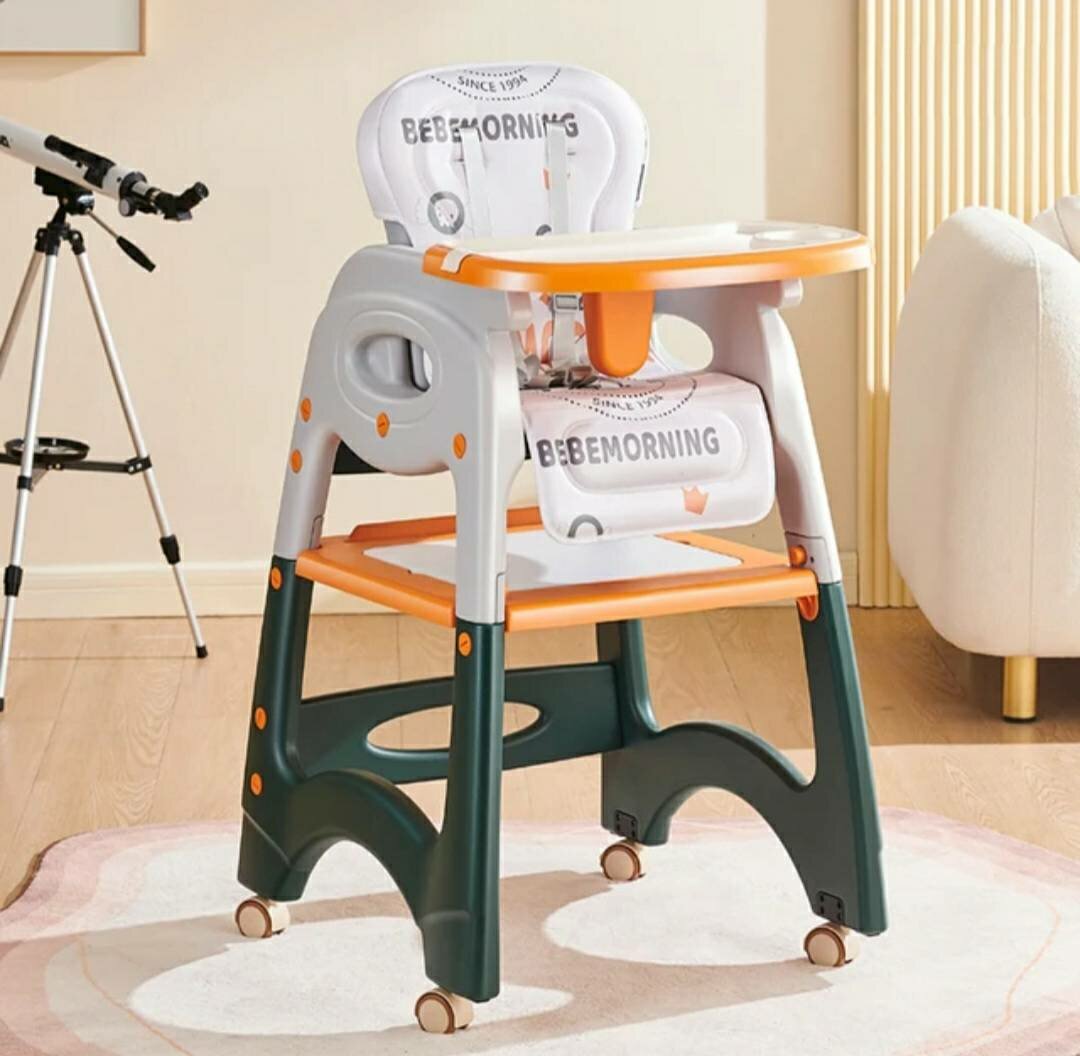 Convertible feeding chair