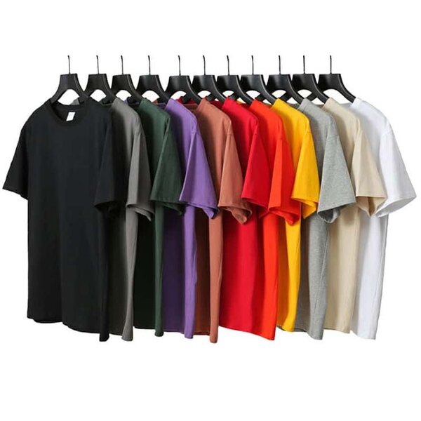 T-shirts colorés unisexes