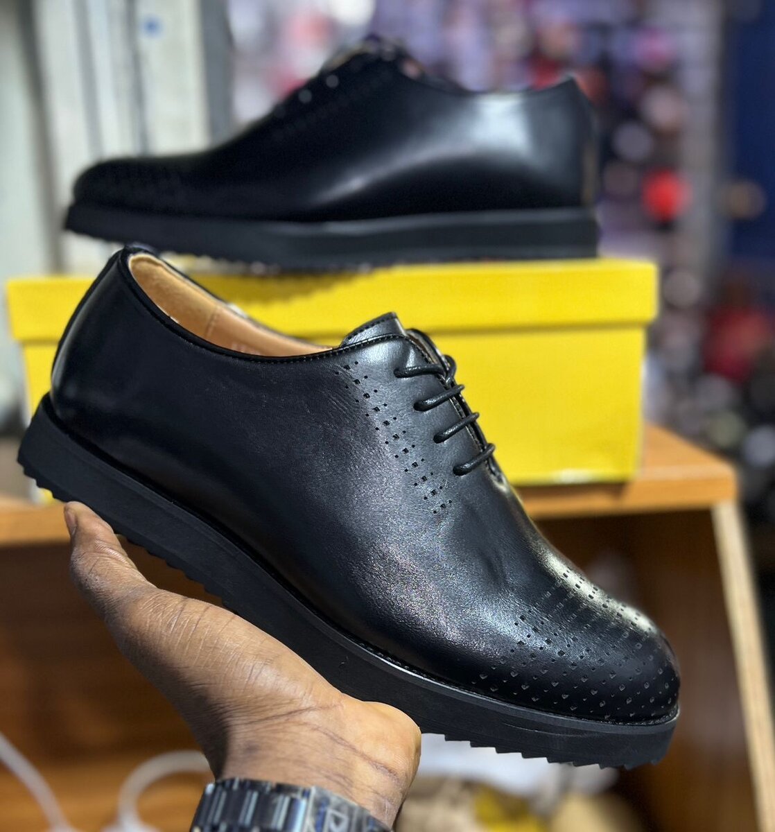 Chaussures Derby Homme Cuir Élégantes