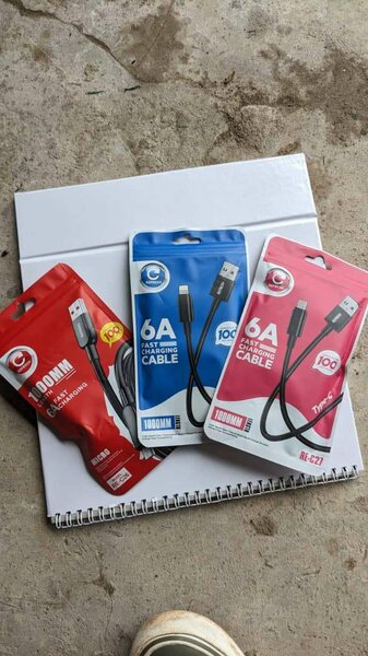 Iphone, type c and android fast phone charging cables