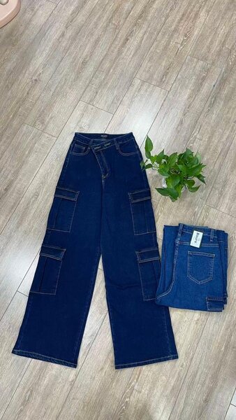 Jean cargo pour femmes