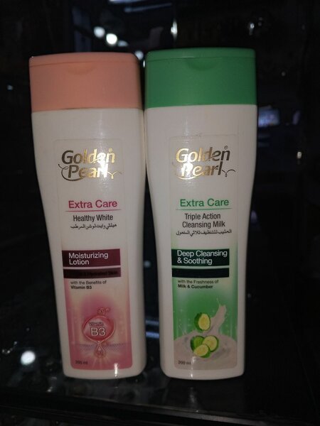Golden pearl lotion
