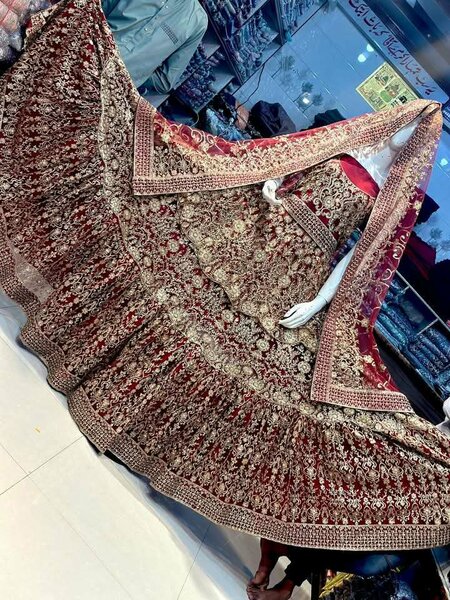 Beautiful bridal dress