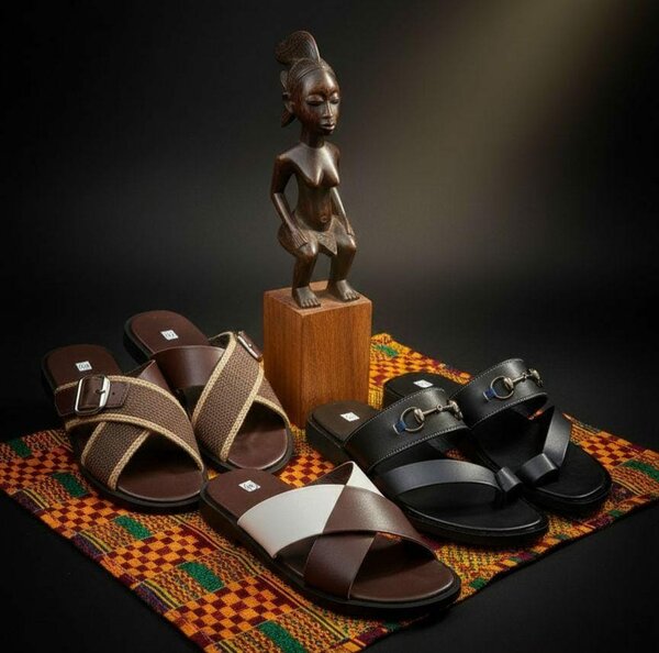 Sandales en cuir pour homme