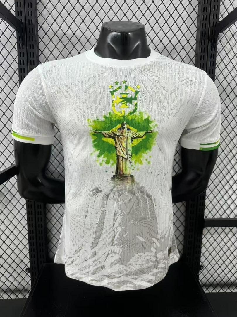 T-shirt logo Brésil unique