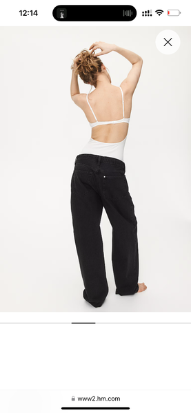 Джинсы Багги от H&M