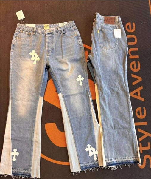 Jeans mode avec croix