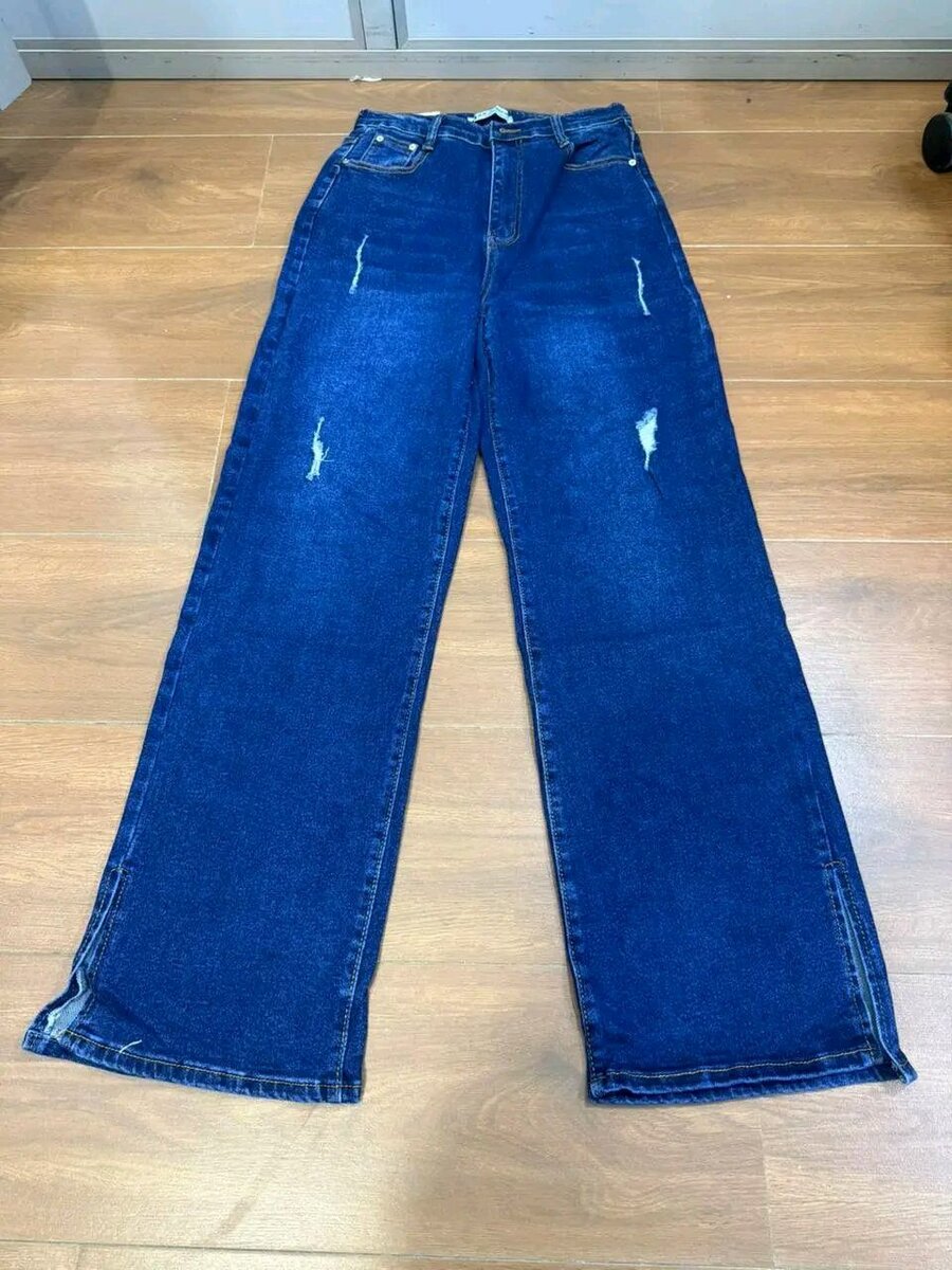 Jean larges pour femmes tendance