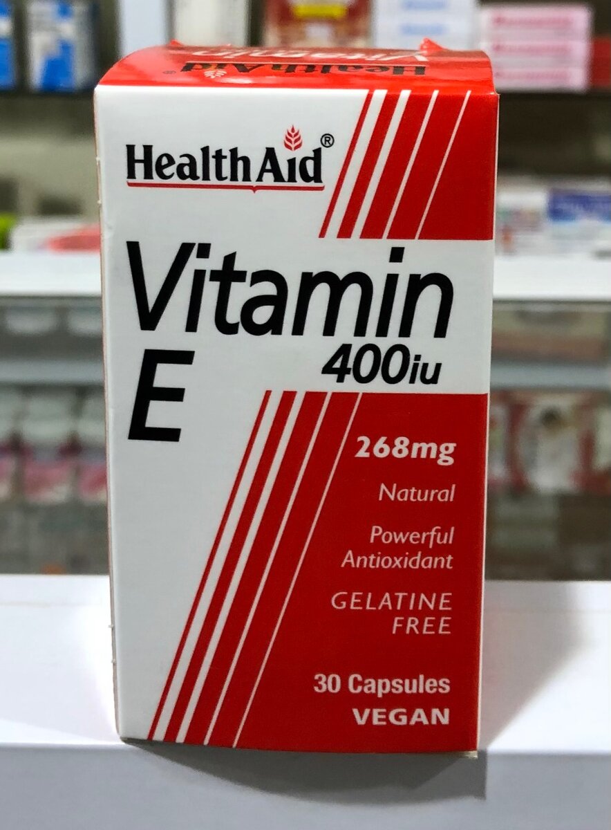 VITAMIN E 400iu CAPSULES 30,s