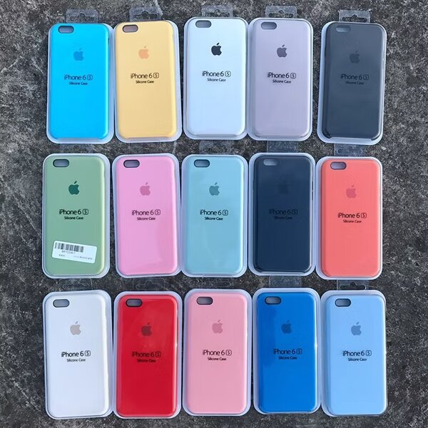 iPhone silicon pouches