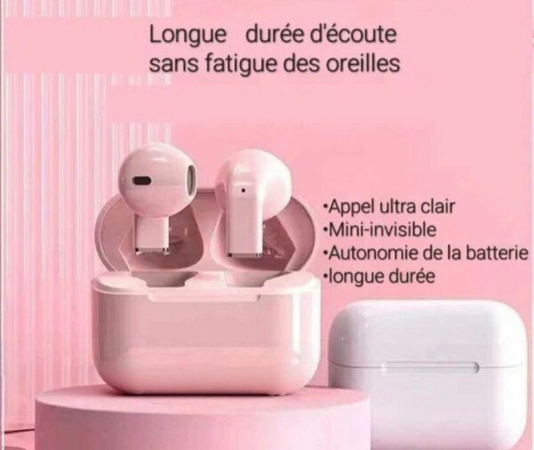 Écouteurs sans fil pro5 S rose