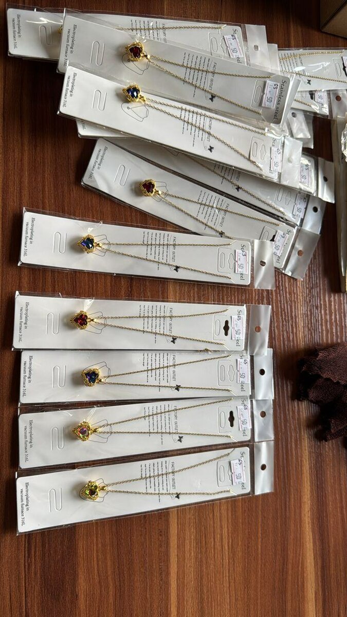 Heart Pendant Necklace  - All colors