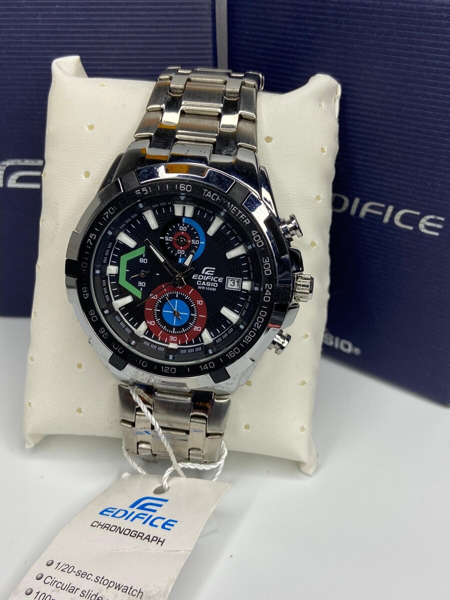 All New Edifice Casio Wr100m Watch