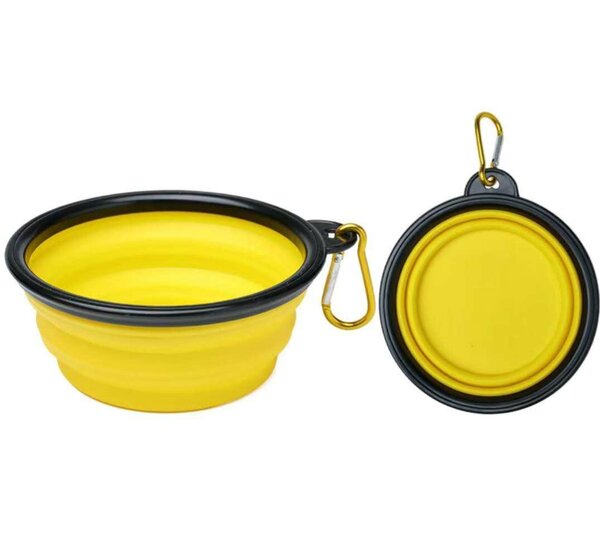 Складная миска для животных