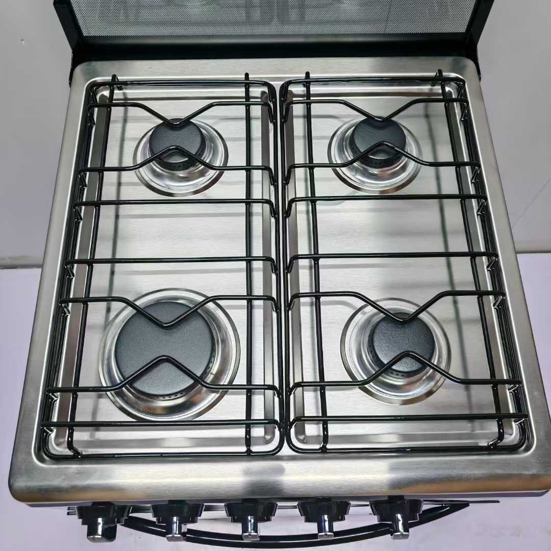 4 burner gas stove with oven