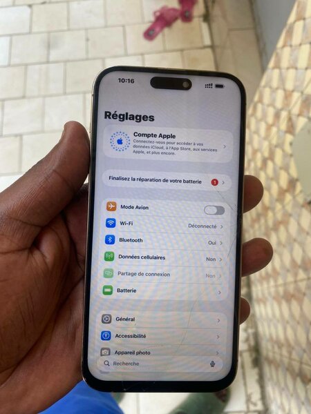 iPhone 14 Pro Max 128GB Noir