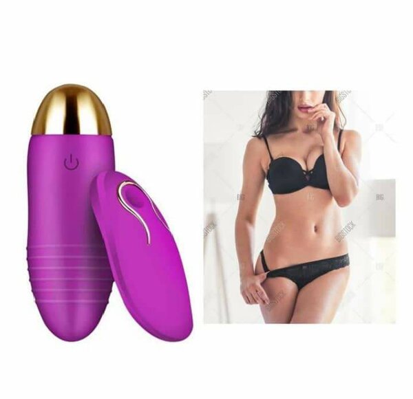 Vibromasseur avec télécommande