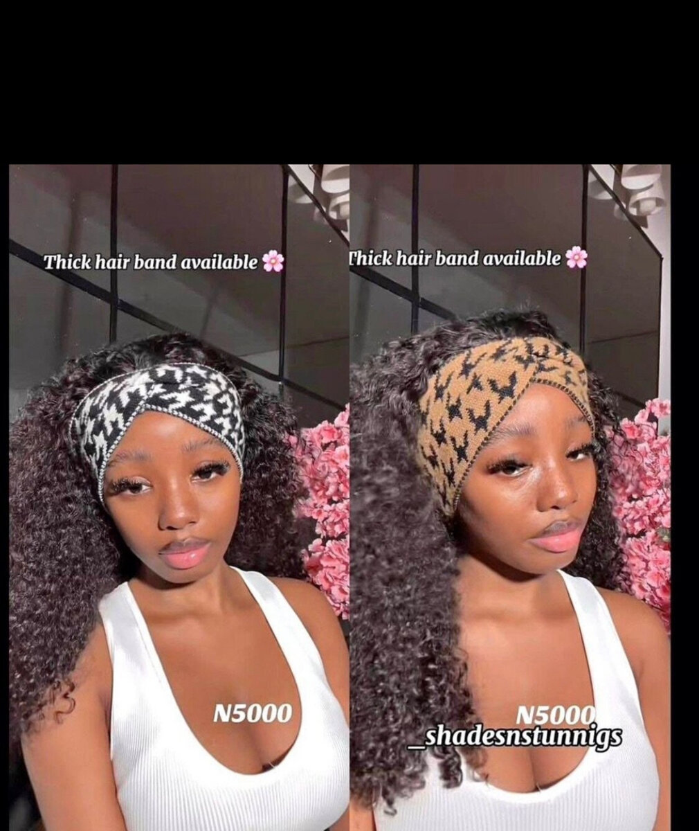 Bandeau Épais gloss ..