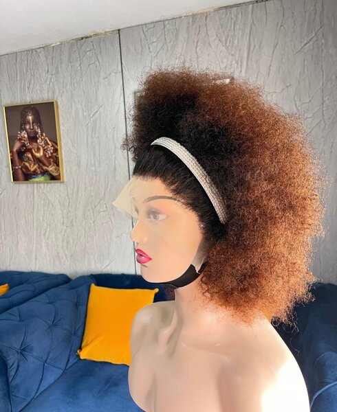 Perruque Afro Bouclée Naturelle