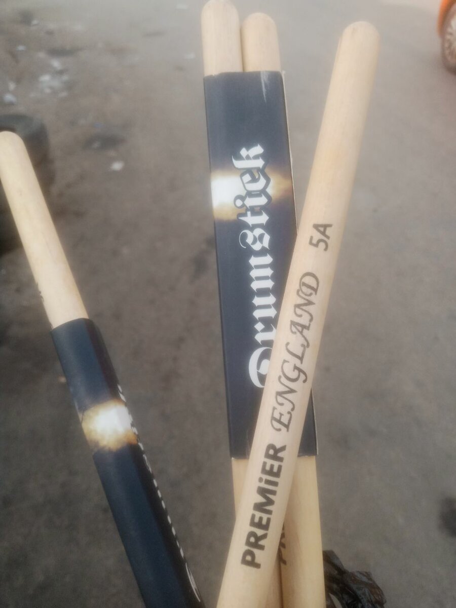 Baguette de batterie.