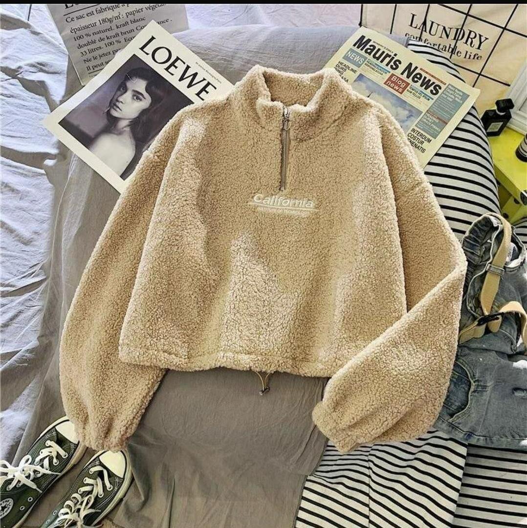 Cropped sweater