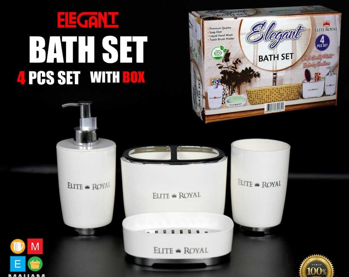 Bath set 4 pc