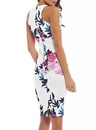 Robe Fleurie Évasée Élégante