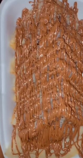 Crêpes roulées au chocolat