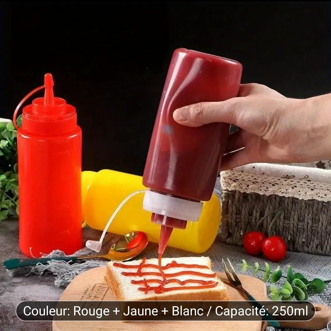 Flacon Souple Condiments 250ml