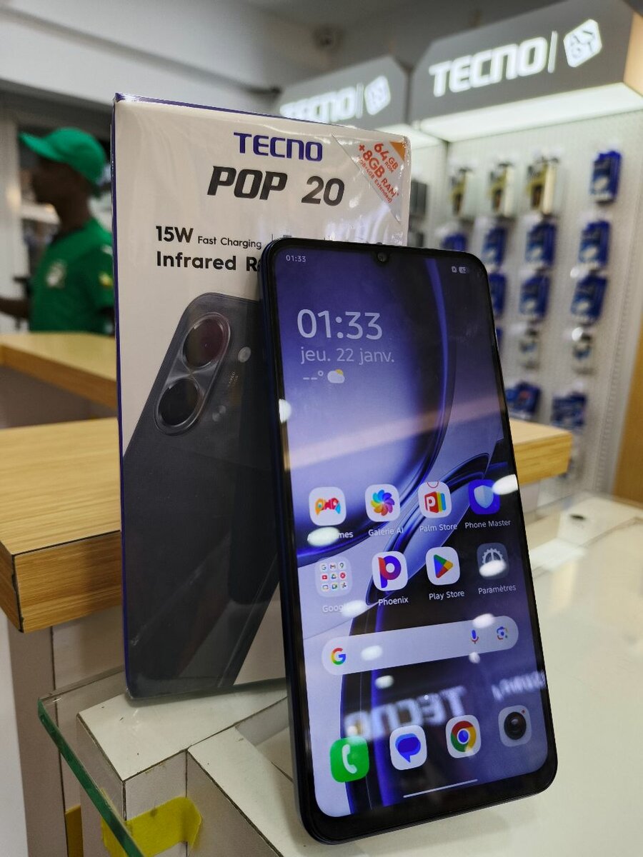 Tecno Pop 20 (64+4) Smartphone