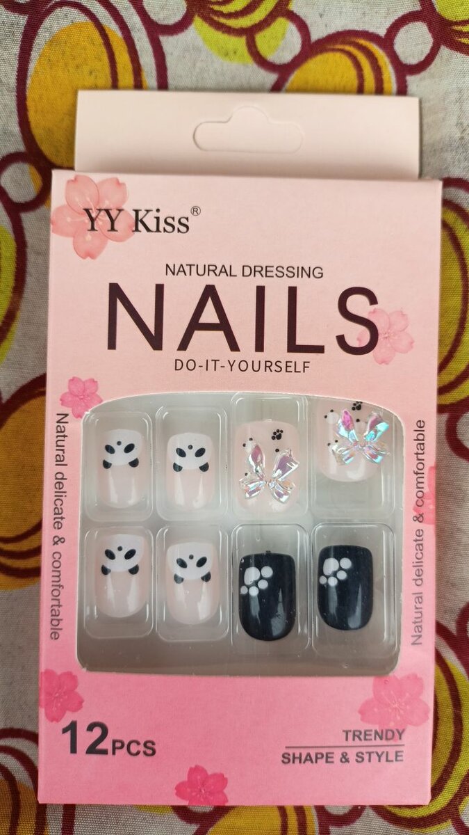 Ongles DIY YY Kiss 12 pcs