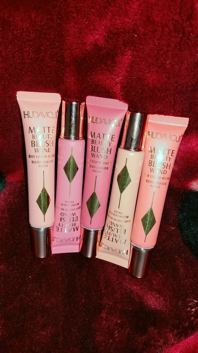 Liquid blushes long wear water proof