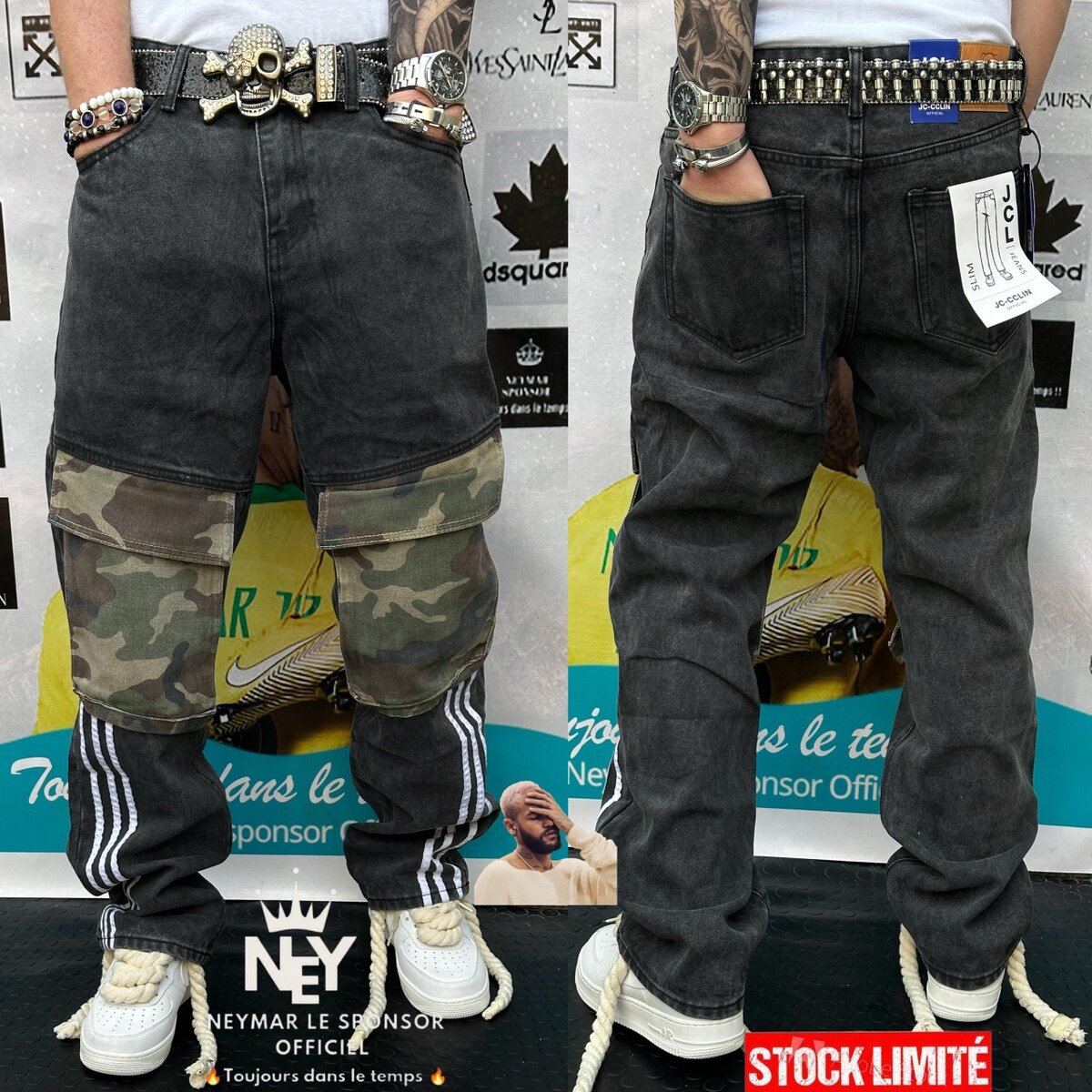 Jean homme tendance Neymar