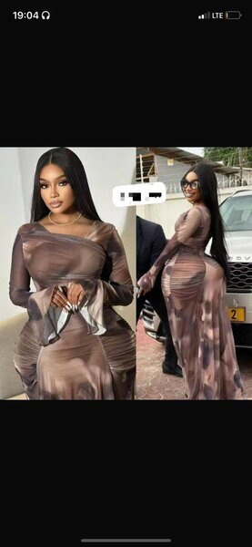 Robe longue moulante chic