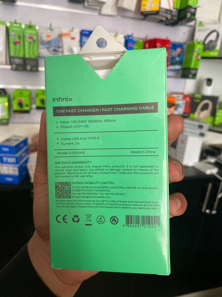 Infinix Orginal Type-C Charger (10watt)